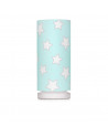 Lampe de chevet tube motif étoiles