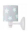 applique murale grise étoiles