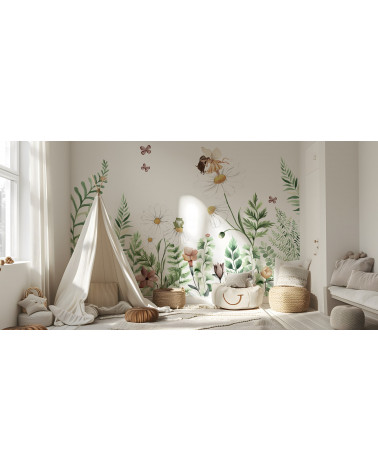 Papier peint enfant Fairy Garden - Kikki belle