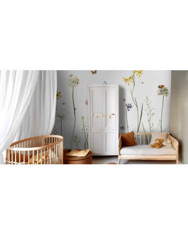 Papier peint enfant Butterfly Garden - Kikki Belle