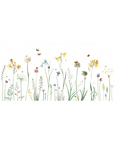Papier peint enfant Butterfly Garden - Kikki Belle