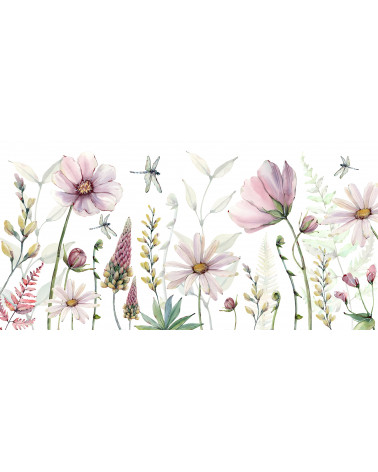 Papier peint enfant Fabulous Flowers - Kikki Belle