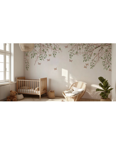 Papier peint enfant Blooming Blossom - Kikki Belle