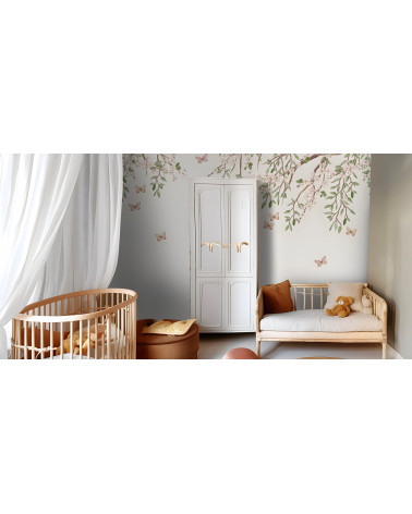 Papier peint enfant Blooming Blossom - Kikki Belle