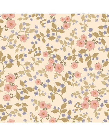 Papier peint enfant Antique Floral Fantasy Sun