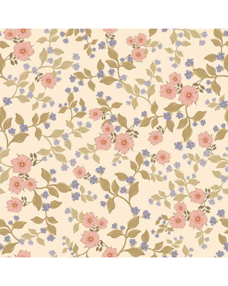 Papier peint enfant Antique Floral Fantasy Sun