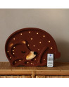 Lampe veilleuse en bois Ours