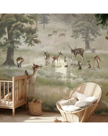 Papier peint enfant Forest Fun - Kikki Belle