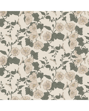 Papier peint enfant - Hollyhock