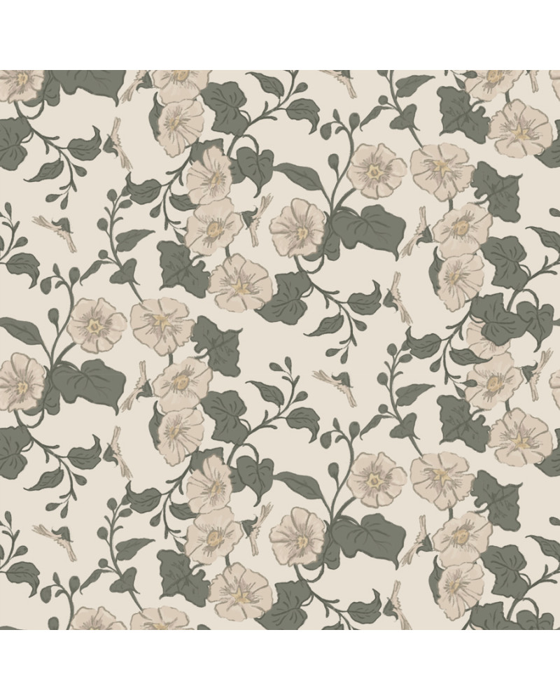 Papier peint enfant - Hollyhock