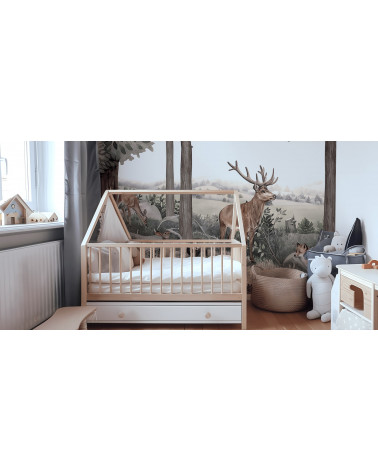 Papier peint enfant Forest Jive - kikki belle