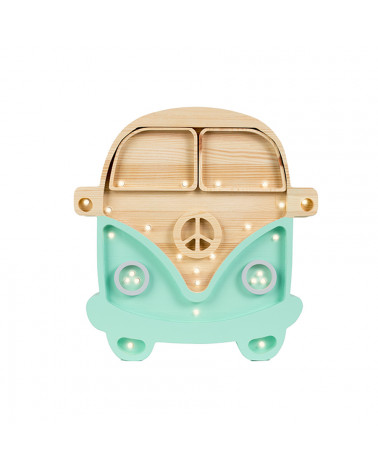 Veilleuse en bois van / menthe