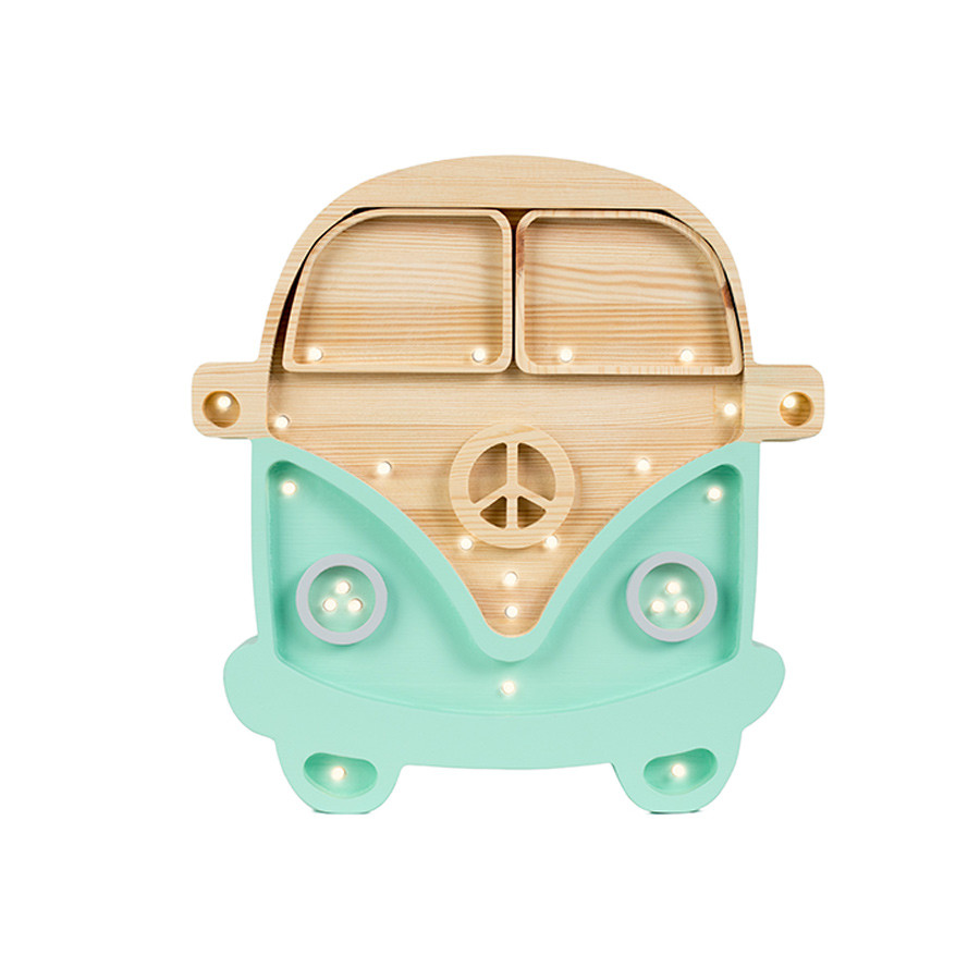 Veilleuse en bois van / menthe