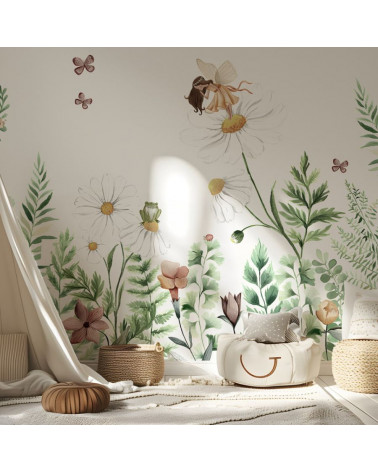 Echantillon papier peint Fairy Garden