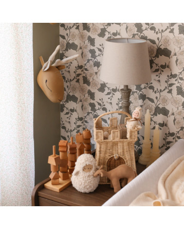 Papier peint enfant - Hollyhock