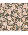 Papier peint enfant - les fleurs fond nuit - Lilipinso