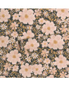 Papier peint enfant - les fleurs fond nuit - Lilipinso