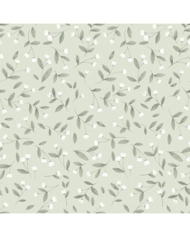 Papier peint enfant - jolis bourgeons - Lilipinso