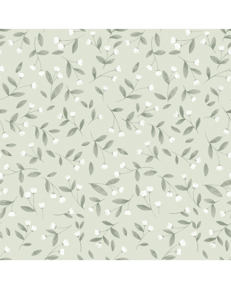 Papier peint enfant - jolis bourgeons - Lilipinso