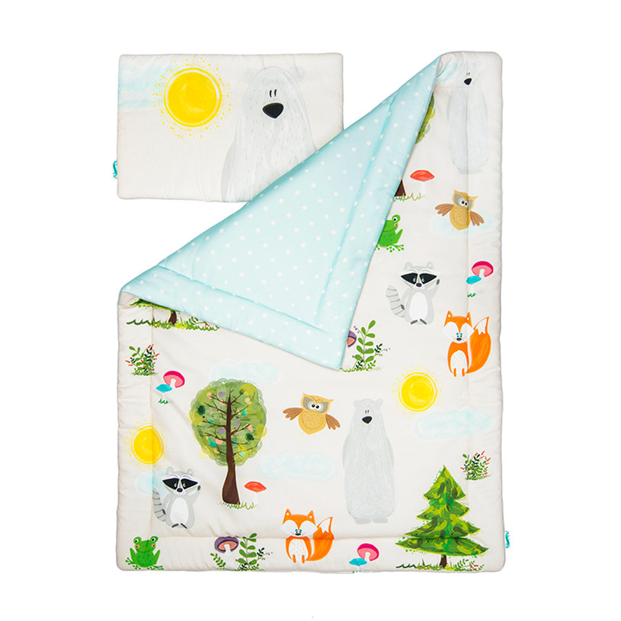 parure de lit amis de la forêt