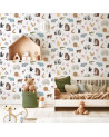 Papier peint enfant - les animaux - Lilipinso