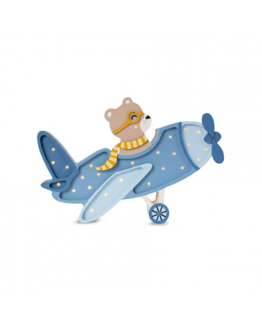 Lampe veilleuse avion vintage - little lights