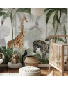 Papier peint enfant Jungle Jive - Kikki Belle