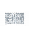 Papier peint enfant Monochrome Jungle - Blue