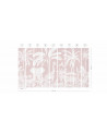 Papier peint enfant Monochrome Jungle - Pink