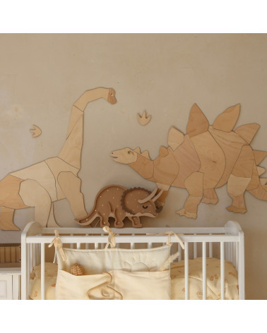 Décoration Murale en Bois - Diplodocus