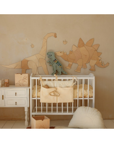 Décoration Murale en Bois - Diplodocus