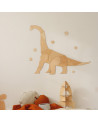 Décoration Murale en Bois - Diplodocus