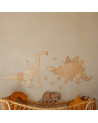 Décoration Murale en Bois - Diplodocus