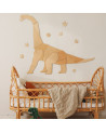 Décoration Murale en Bois - Diplodocus