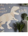 Décoration Murale en Bois - T-Rex Tyrannosaure