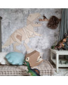Décoration Murale en Bois - T-Rex Tyrannosaure