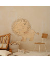 Décoration Murale en Bois - Lion