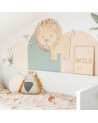Décoration Murale en Bois - Lion