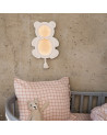 Lampe veilleuse en bois et rotin - ourson