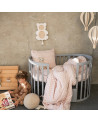 Lampe veilleuse en bois et rotin - ourson