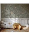 Papier peint enfant Fantastic Forest - green