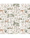 Papier peint enfant Fantastic Forest - white