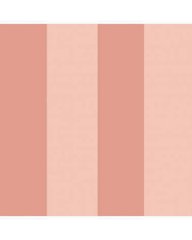 Papier peint enfant à rayures - deux nuances de rose