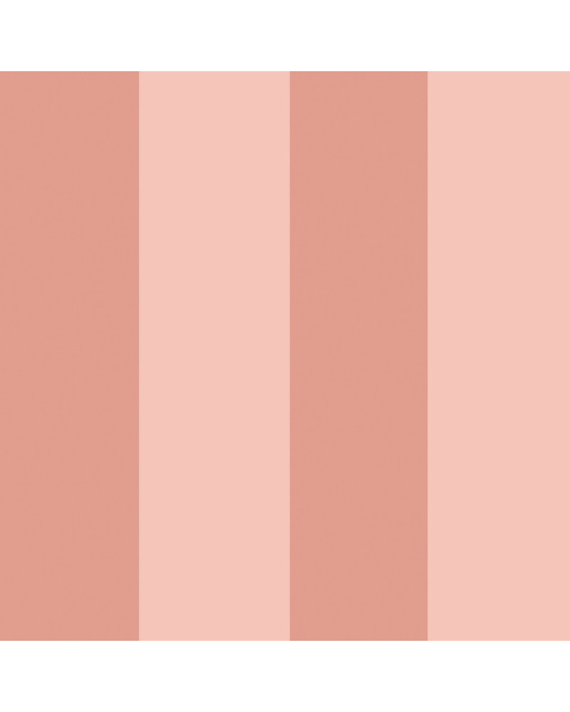 Papier peint enfant à rayures - deux nuances de rose