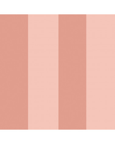 Echantillon Papier peint enfant à rayures - deux nuances de rose