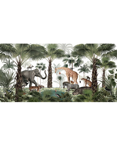 Papier peint enfant Animal Kingdom