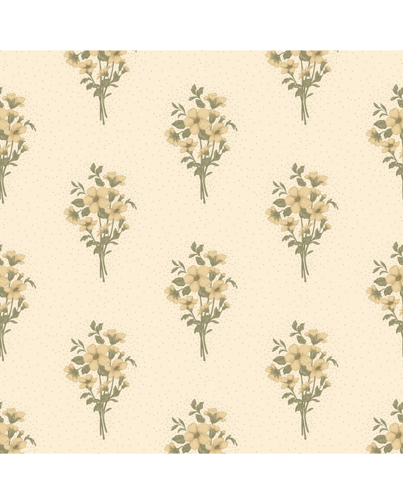 Papier peint enfant - Fleur de jacob