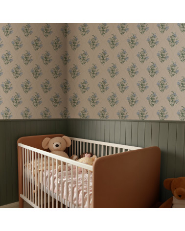 Papier peint enfant - Hydrangea