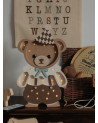 Lampe veilleuse en bois ours Theodore - chocolat brown  Little Lights