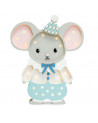 Lampe veilleuse en bois Felix la souris - cloudy blue - Little lights